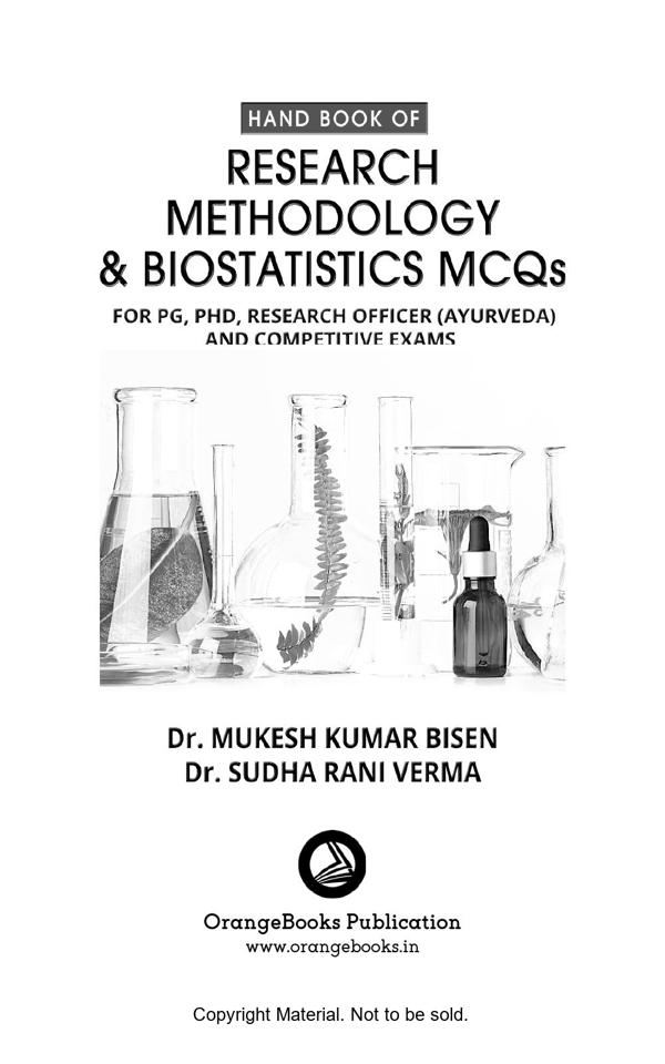 biostatistics and research methodology handwritten notes